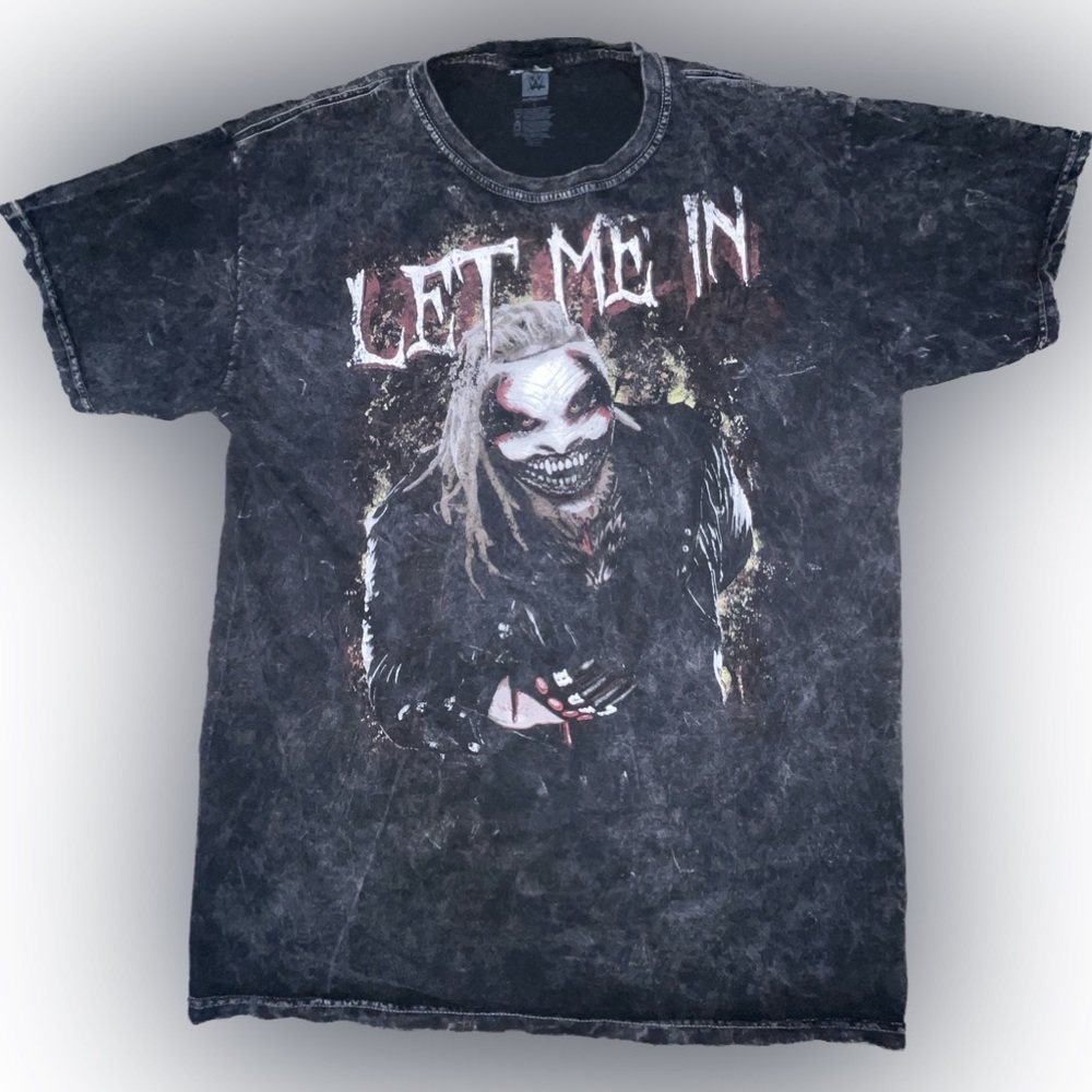 WWE brad wyatt acid wash tee